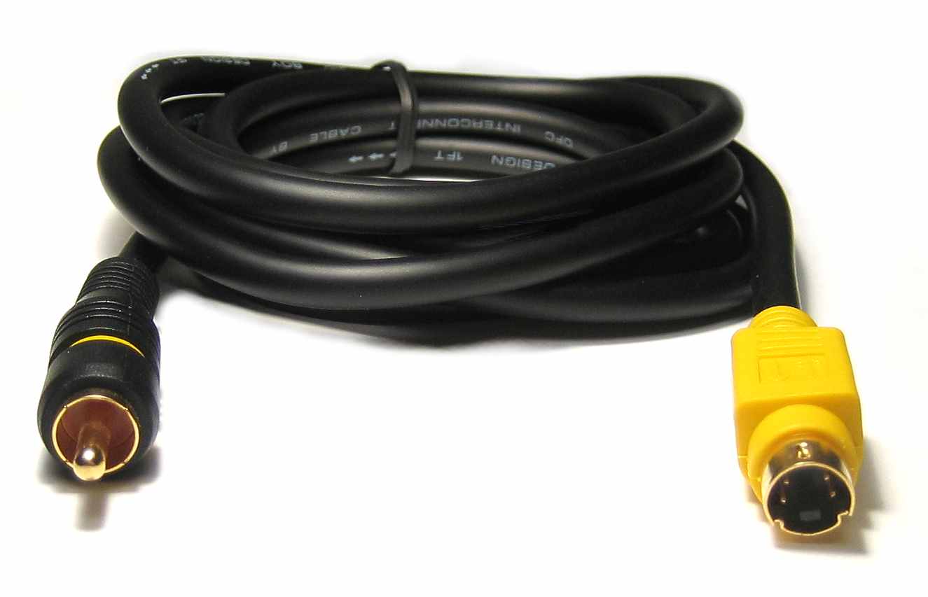 6' RCA to S-Video Cable