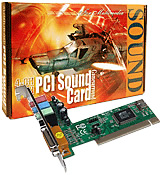 4-Channel PCI Sound Card - Click Image to Close