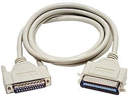 10' (DB25M/CN 36M) IEEE 1284 Printer Cable - Click Image to Close